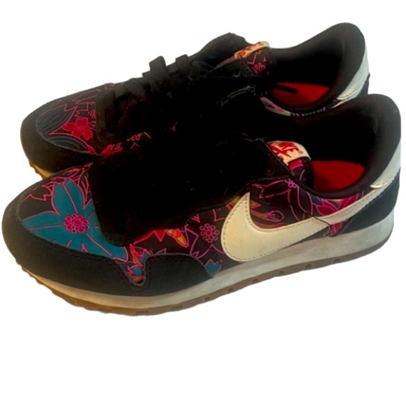NIKE PEGASUS 83 FEMME PRINT FLORAL Sz 6.5 Runner Sneakers Vintage - Picture 8 of 12